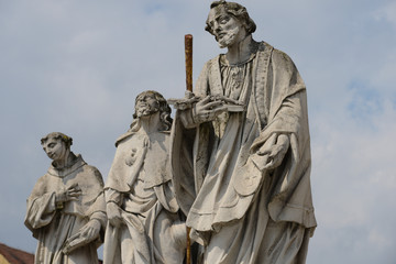 Fototapeta na wymiar Statue of the Holy Column in Maribor