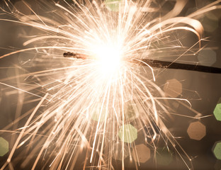 Naklejka premium sparkler