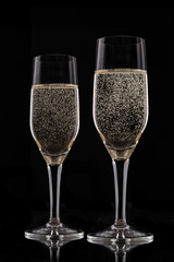Champagne glasses