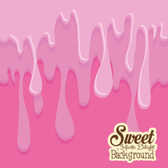 Vector Icecream Background With Space For Text