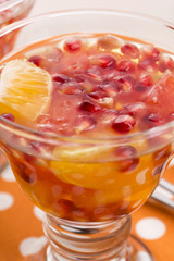 jelly sweets with citrus fruits