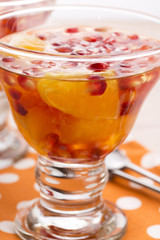 jelly sweets with citrus fruits