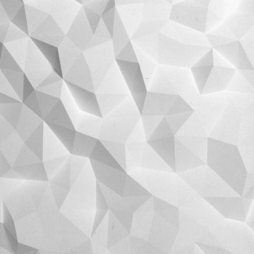 Fototapeta Abstrakcjonistyczny biały trójboka 3D geometryczny papierowy tło