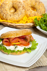 Smoked Salmon Sandwich