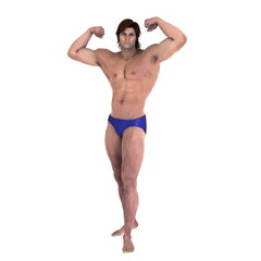 Fototapeta premium ボディービルダー