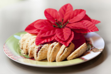 Traditional homemade fruit mince pies