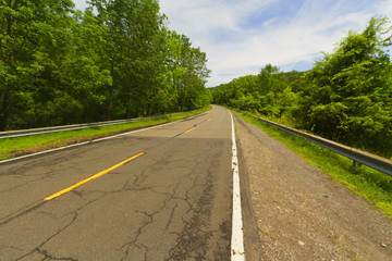 Paved road.