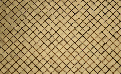 Fototapeta premium golden wall of thai temple