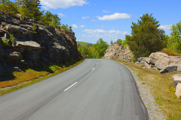 Paved road.