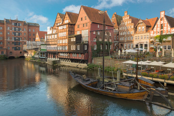 das historische Zentrum von Lüneburg, Deutschland