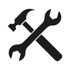 hammer turnscrew tools icon