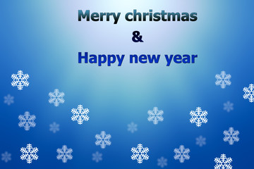 Fototapeta premium Merry Christmas Card