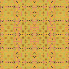 Seamless wallpaper in retro colors