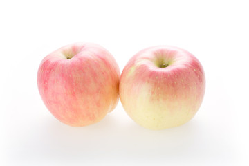 apple fuji isolated on white background
