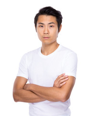 Asian young man portrait