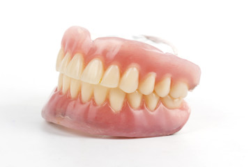 false teeth prosthetic - obrazy, fototapety, plakaty