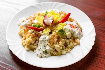 Traditional slovakian gnocchi