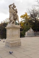 Sculpture of a satyr