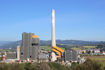 Stillgelegtes Kohlekraftwerk
