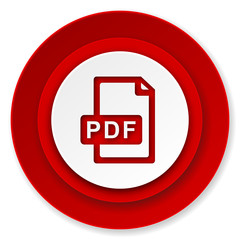 Fototapeta premium pdf file icon