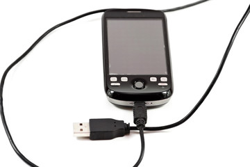 Handy mit Usb Datenkabel