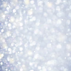 Snow Abstract  - Glittering magic light and Stars Sparcles