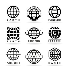Set of Earth Icons (5)