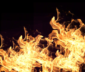 Fire flame background