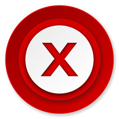 Obraz premium cancel icon