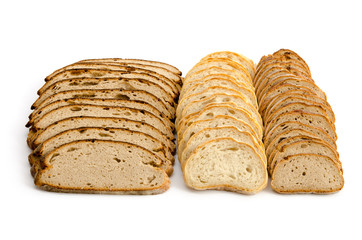 Verschiedene Brotsorten