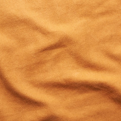 Orange cloth material