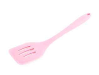 Cooking silicone spatula isolated