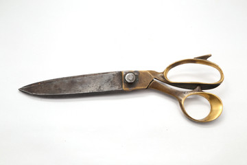 Scissors, isolated on white background, with clipping path