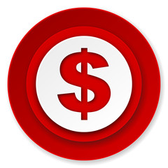 dollar icon, us dollar sign