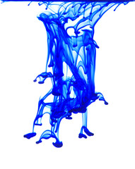 Fototapeta premium ink in water