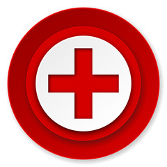 Obraz premium plus icon, cross sign