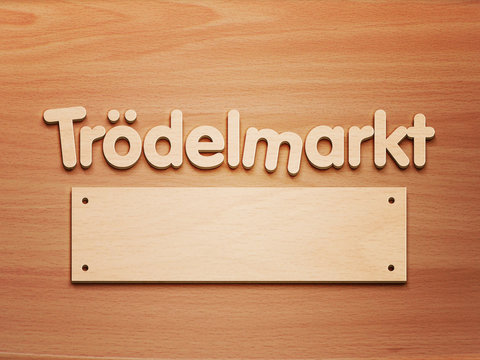 Trödelmarkt - Rahmen - Holz H
