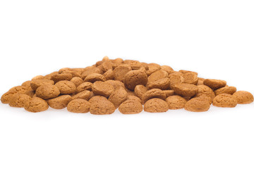 Lot pepernoten Sinterklaas pepernoten isolated front view