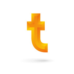 Fototapeta premium Letter T logo icon design template elements