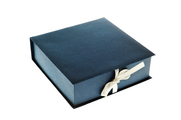 Gift boxes on white background