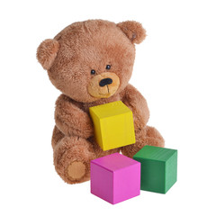 bear with cubes