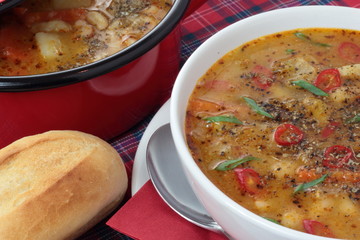 Bean soup.