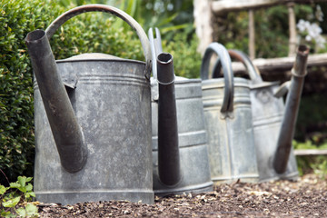 Zinc watering cans © andreaskrone
