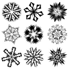Snowflake set