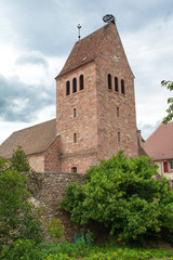 Fototapeta na wymiar Kientzheim - Chapelle Saints-Félix-et-Régule - Alsace, Haut Rhin