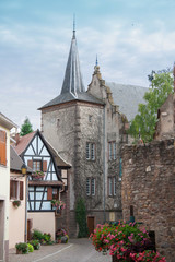 Obraz premium Kientzheim - Château de la confrérie de Saint-Étienne - Alsace