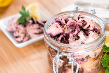 Homemade Octopus Salad