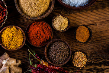 Indonesian, oriental theme with seasoning