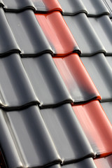Roof tile.