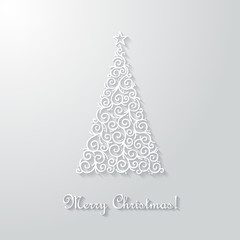 Christmas vctor card.